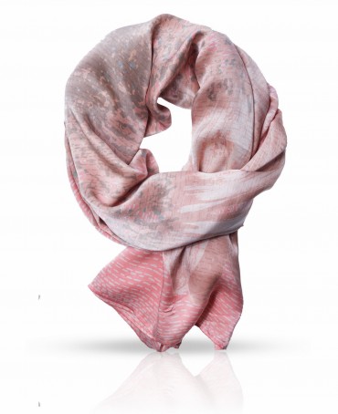 Платок Женский SS.KV-SUNFLOWER/PEACH